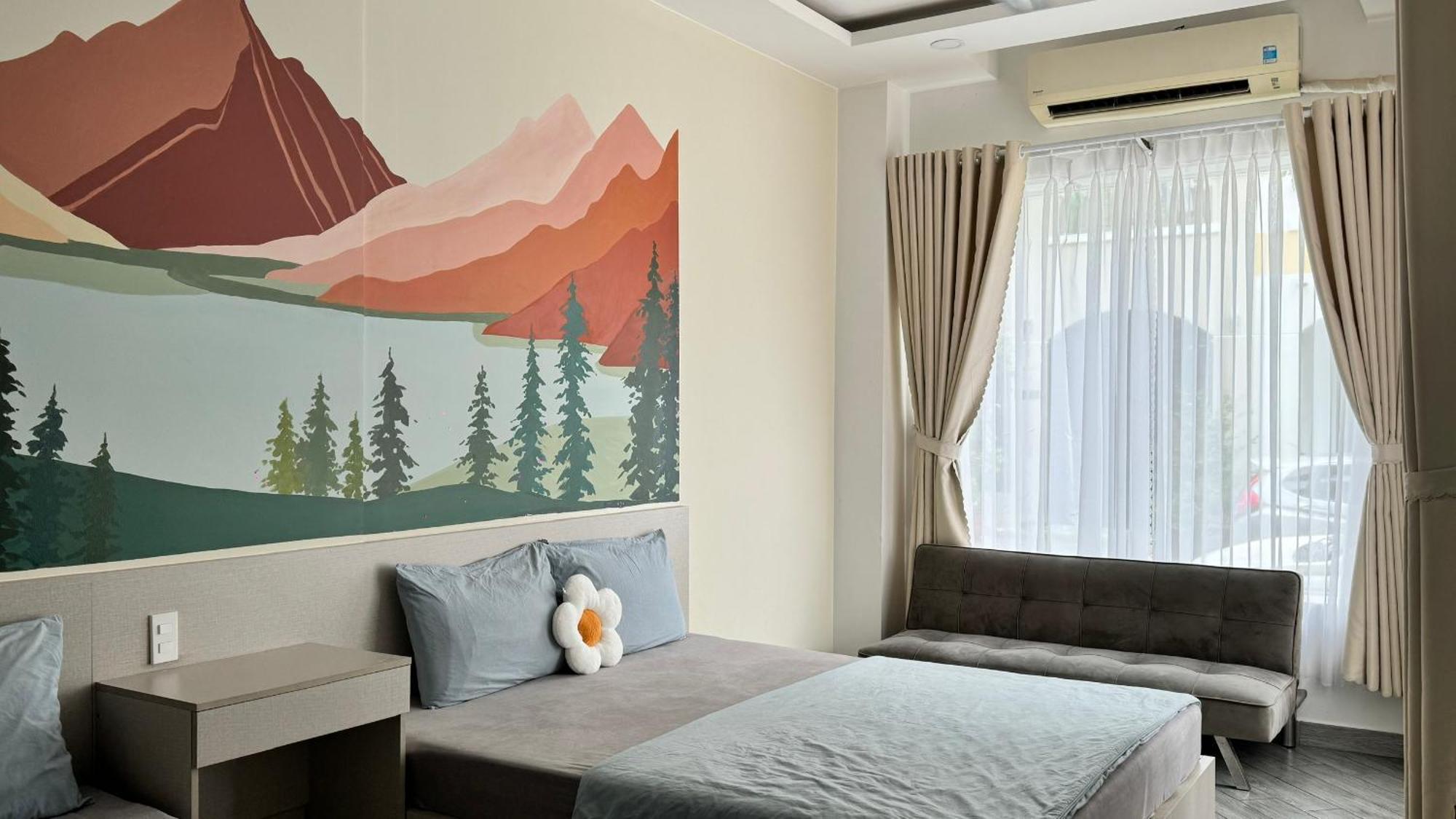 La Homestay Long Xuyên Exteriör bild